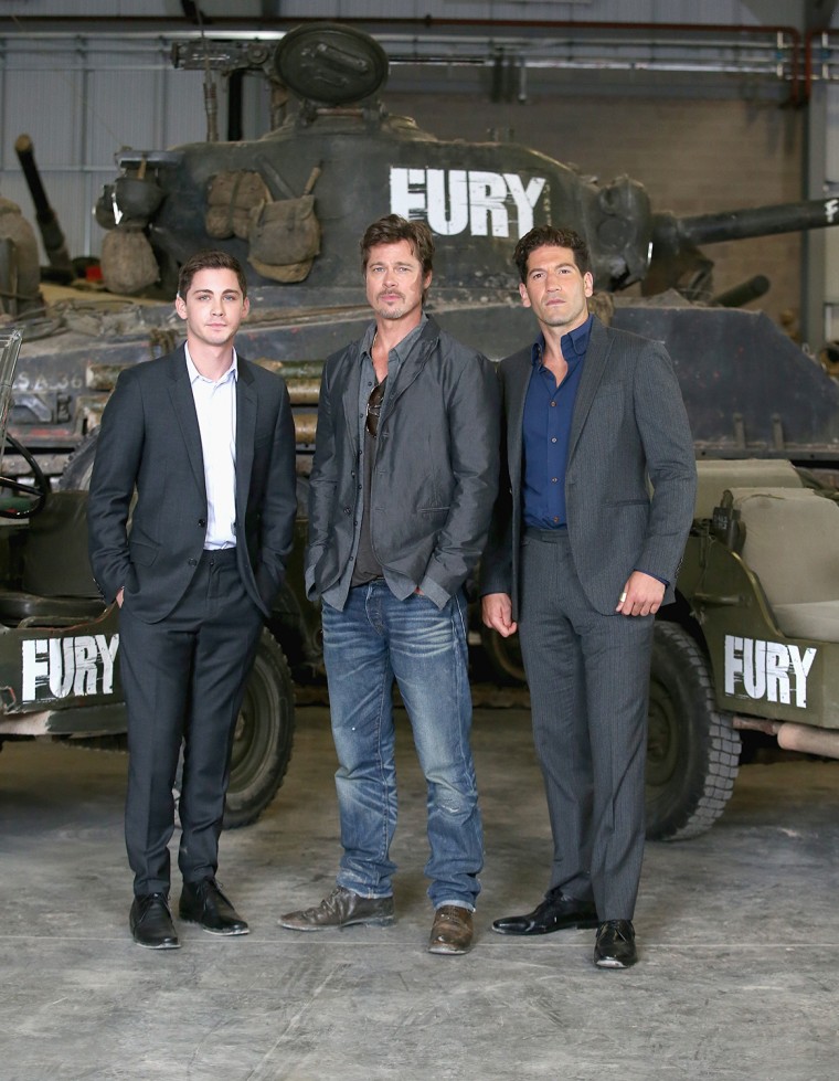 Image: \"Fury\" Photo Call At The Tank Museum In Bovington, England